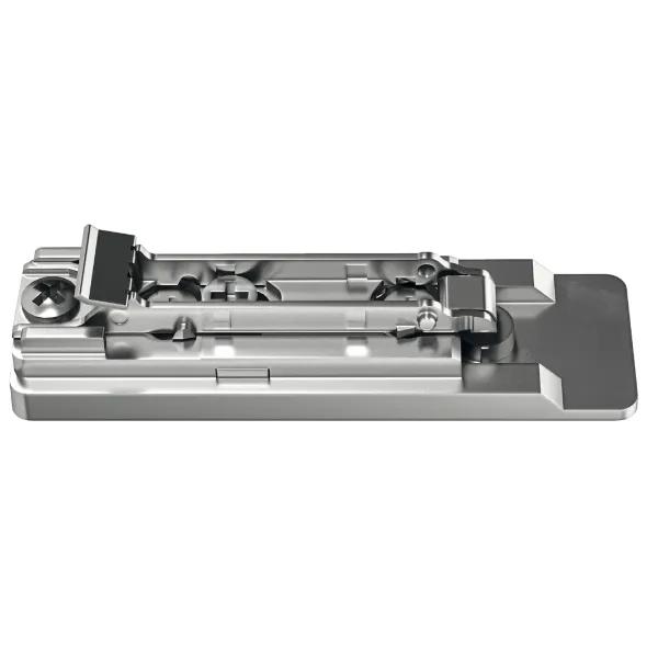 Mounting plate, For glue fixing for glass and mirror doors