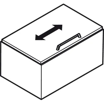 Lid stay, Maxi up, for lids made of wood or with aluminium frame