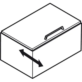 Lid stay, Maxi up, for lids made of wood or with aluminium frame