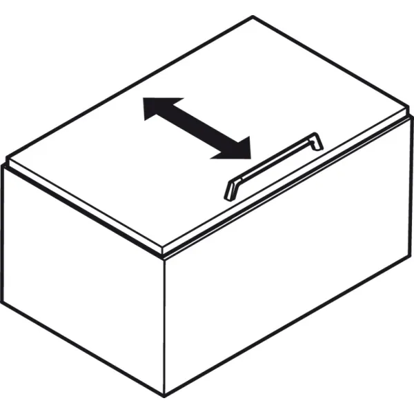 Lid stay, Maxi up, for lids made of wood or with aluminium frame