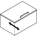 Lid stay, Maxi up, for lids made of wood or with aluminium frame