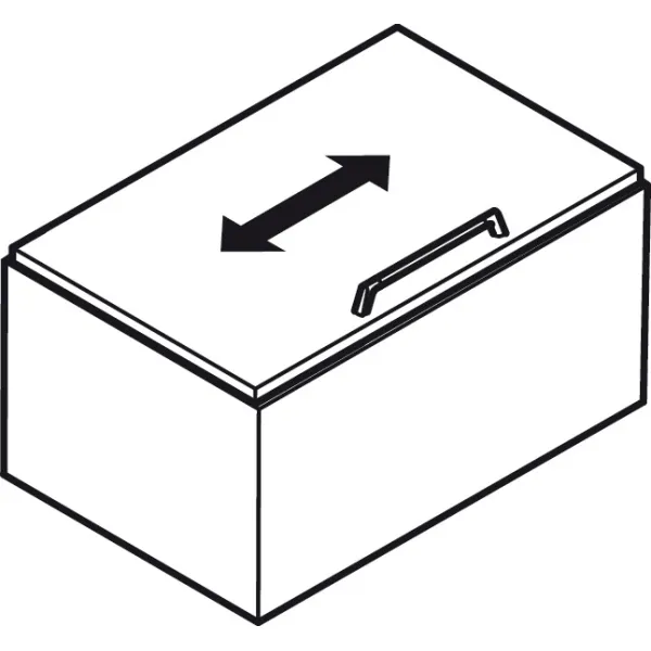 Lid stay, Maxi up, for lids made of wood or with aluminium frame