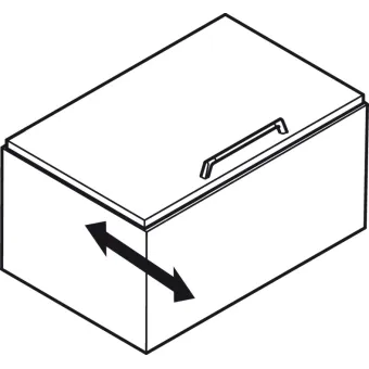 Lid stay, Maxi up, for lids made of wood or with aluminium frame