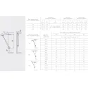 Gas support 100N, gray