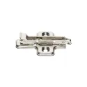 Mounting plate clip-on for H2mm bend Ø35