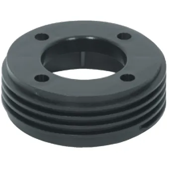 Furniture glide, for screw fixing, 2-piece, with height adjustment facility 19–27mm