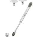 Gas-filled strut, for wooden flaps or flaps with aluminium frame