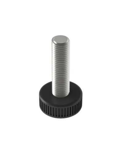 Leveler M6 Ø15mm H22mm black