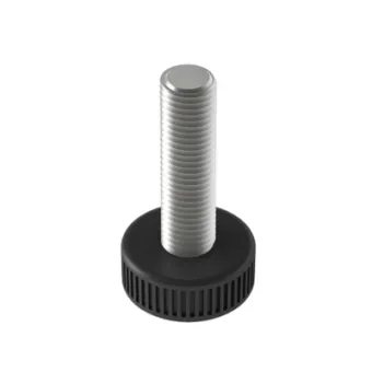 Leveler M6 Ø15mm H22mm black