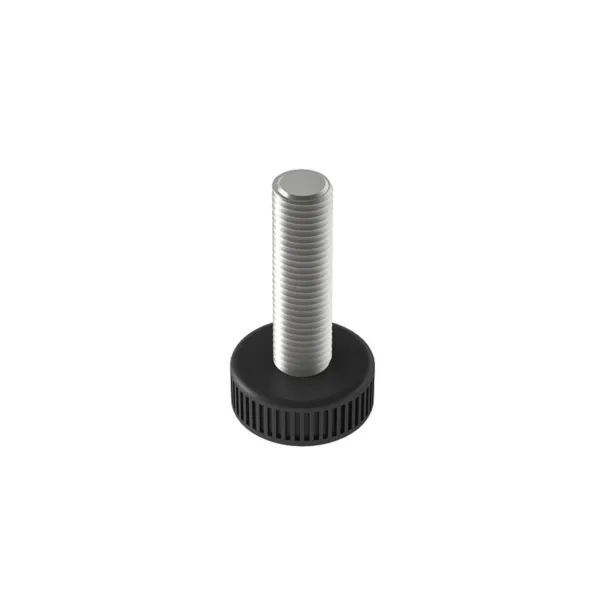 Leveler M6 Ø15mm H22mm black