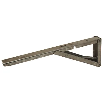 Bracket, folding, 40kg, L250mm, yellow chromatized