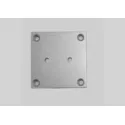Tvirtinimo plokštelė centrinė P-K45 80x80mm