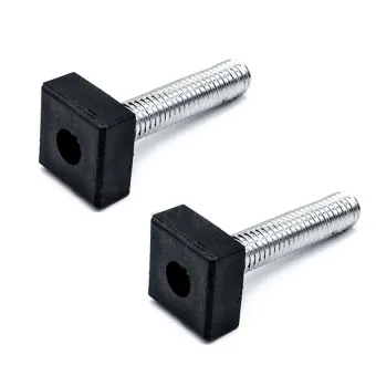 Atrama reguliuojama M8 Ø20mm, CUBE juoda (2 vnt.)