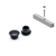 Dangtelis D10 juoda 2VNT