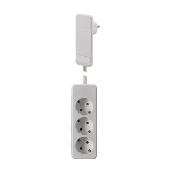 Smart Plug German outlet white L1.6m German plug S2:3way TSD