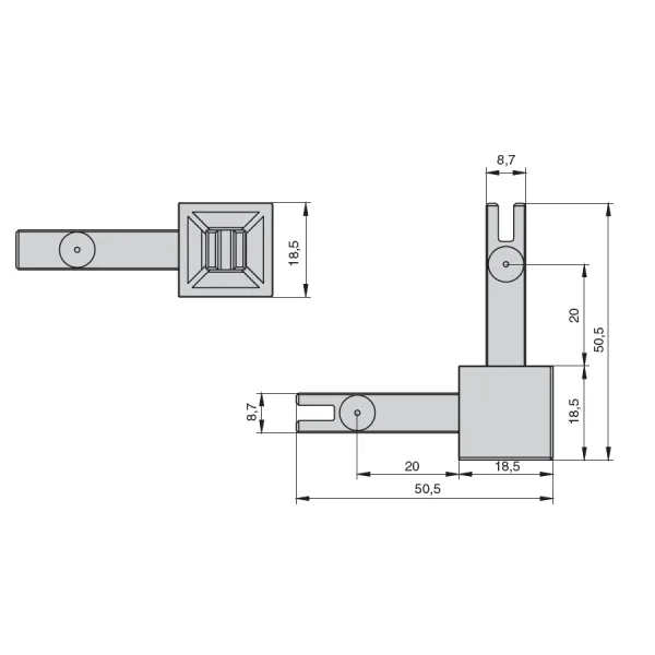 Joint CUBE 2-way black