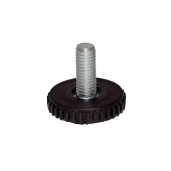 Atrama reguliuojama M8x24mm, Ø30mm, H31mm, juoda