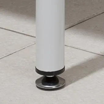 Leveler M10 Ø30mm chrome (4 pcs)