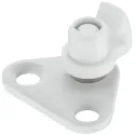 Screw-on bracket, For flap, Duo standard/forte