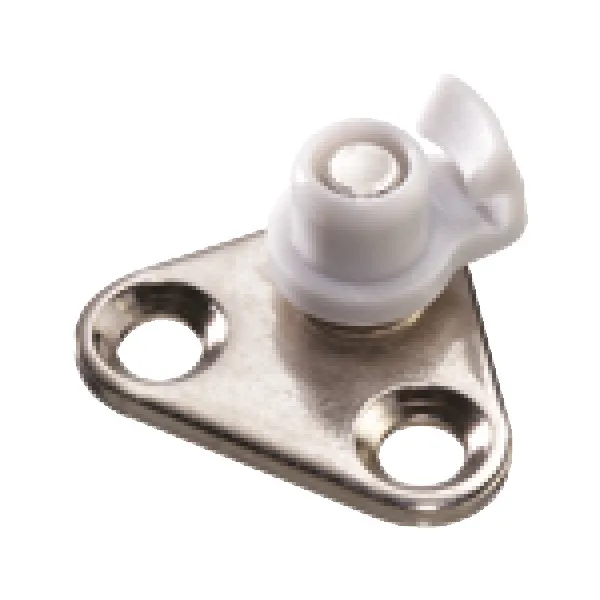 Screw-on bracket, For flap, Duo standard/forte