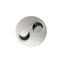 RB TWIST 2 Round CEE7/3+d.USB A+C krov. juoda laid.L2000