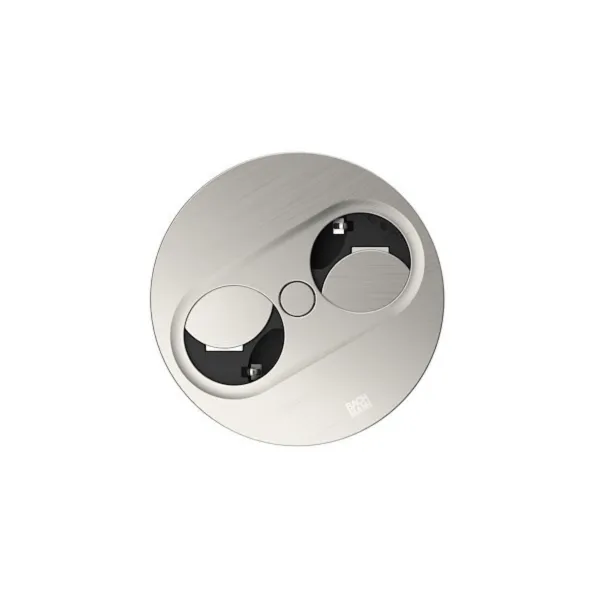 RB TWIST 2 Round CEE7/3+d.USB A+C krov. juoda laid.L2000
