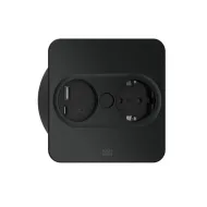 RB TWIST 2 Square CEE7/3+d.USB A+C krov. juoda laid.L2000