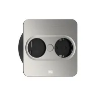 RB TWIST 2 Square CEE7/3+d.USB A+C krov. ner.plienas laid.L2000