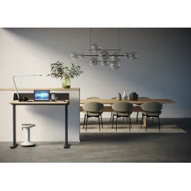 Stalas el.reg. JobTisch 1200x800 padengimas - LINOLEUM HAFELE