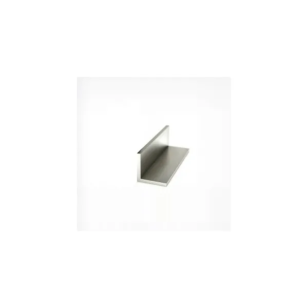 Profile aluminum L type 15x15x1.5mm L3000mm anodized