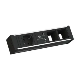 RB VENID 1xCEE7/3+d.USB krov.+2xCM laid.L200GST18