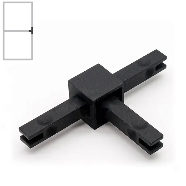 Joint CUBE 3-way straight black