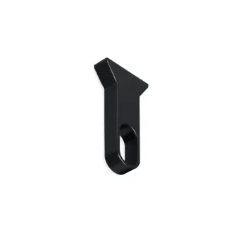 Mid support for oval tube black