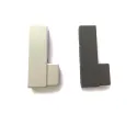 End support for 30x10mm rectangular tube, aluminum