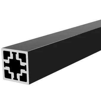 Profile CUBE base L3000mm black anodized