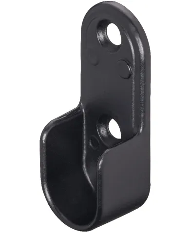 Rail end support, For OVA wardrobe rail 30x15mm