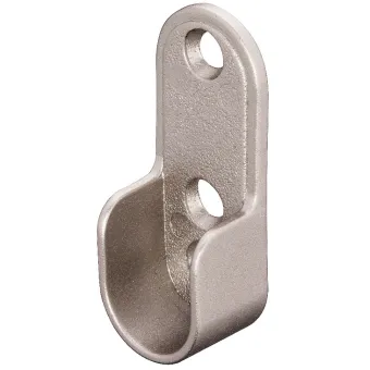Rail end support, For OVA wardrobe rail 30x15 mm