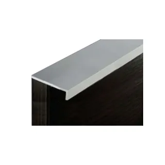 Aluminum handle profile, for recess mounting L3500mm