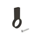 Mid support for Ø28mm tube brown