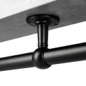 Mid support for Ø25mm tube black
