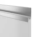Aluminum handle profile, for recess mounting L3500mm black