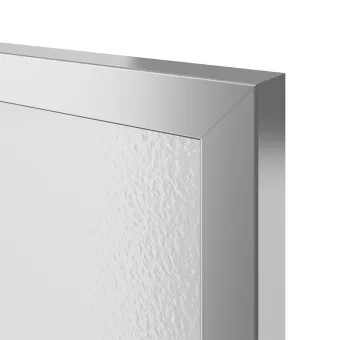 Frame profile 01, L3500mm, anodized, stainless steel