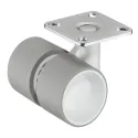 Twin wheel castor, Load bearing capacity 35kg, steerable