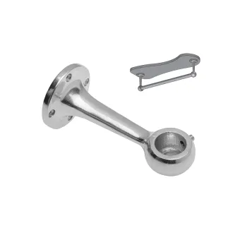 End support for Ø25mm tube