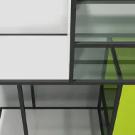 Strypas iQube 16x16 L600 juoda