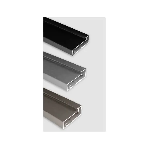 Frame profile 04S, L3500mm, aluminium anodized, stainless steel