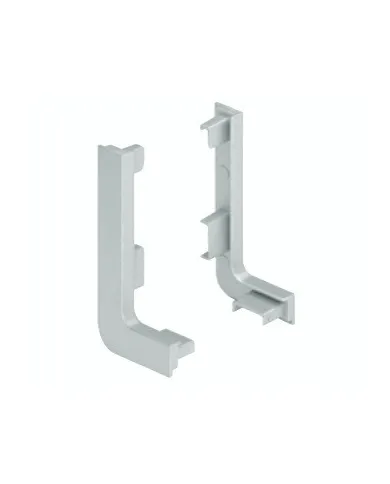 Endcap for profile, outer, white