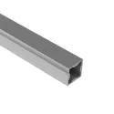 Profile iQube 22x22mm with 1 bracket L3500mm black