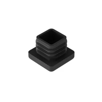 Dangtelis profiliui iQube 22x22mm, juoda