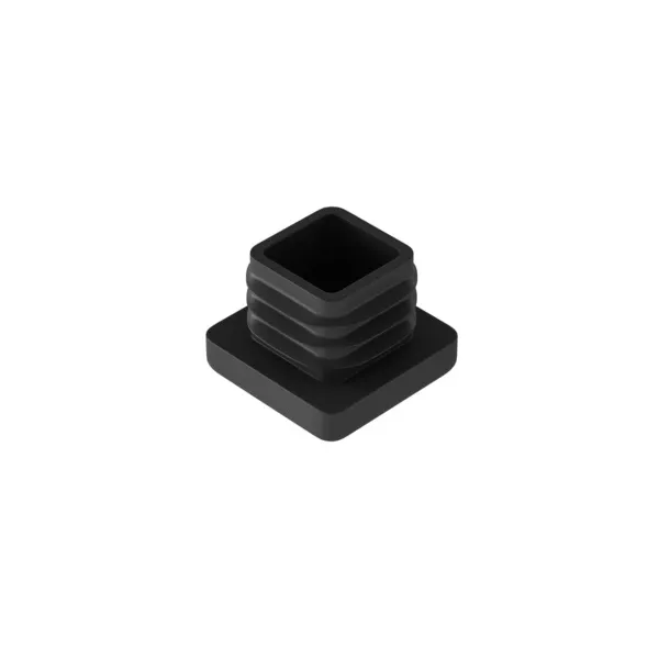 Cover for iQube profile 22x22mm black